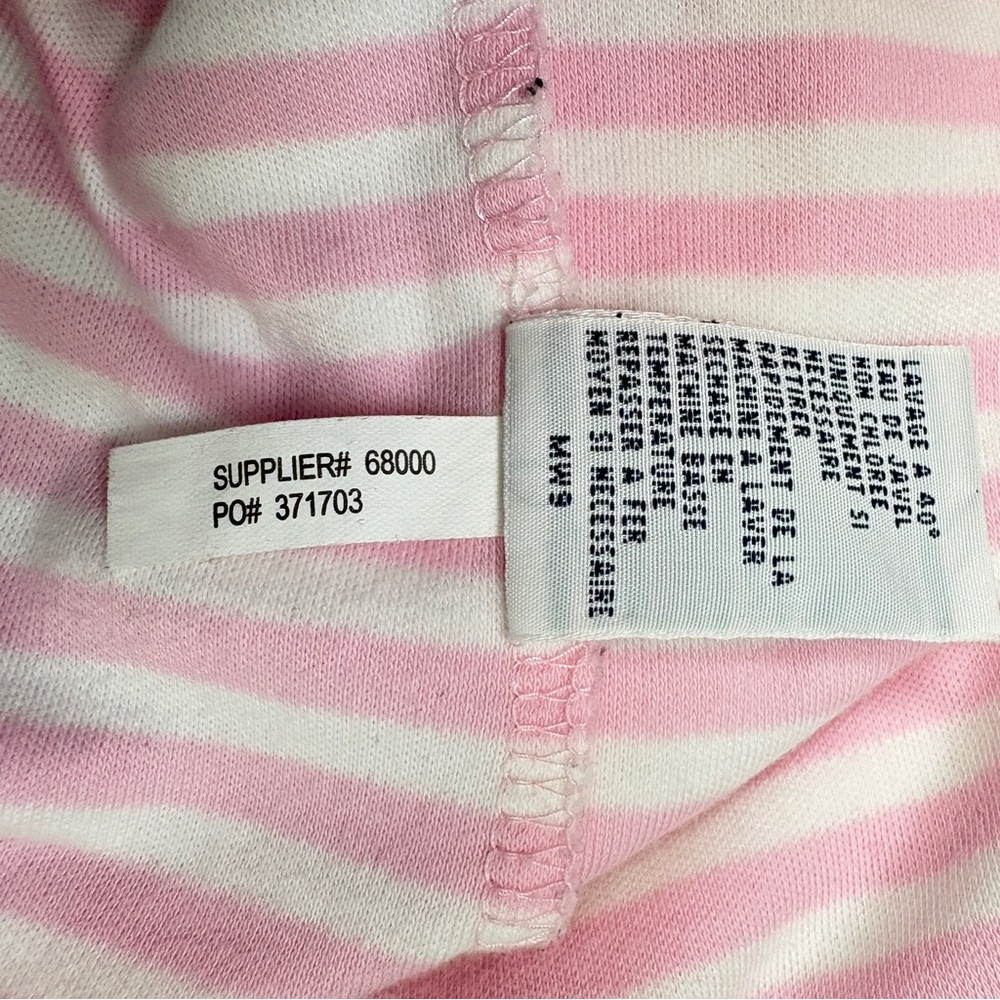 Polo by Ralph Lauren Custom Fit Pink and White Striped Polo - Picture 9 of 9